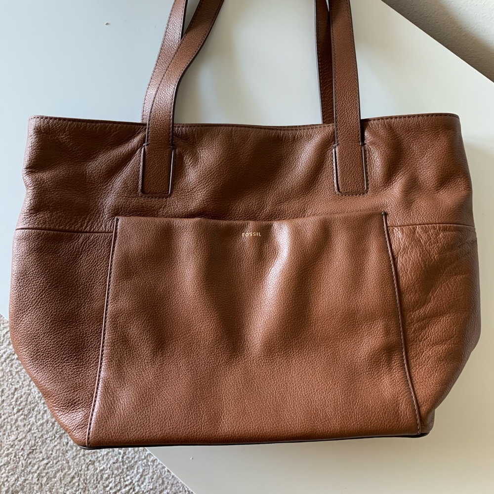 Darby Shopper Fossil Tote Bag.